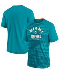 Fanatics Branded Men's Fanatics Branded White/Aqua Miami Dolphins Sandlot  Game Polo