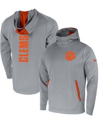 Nike Clemson Tigers 2-hit Performance Pullover Hoodie At Nordstrom in  Orange for Men | Lyst