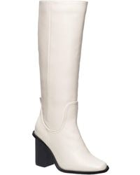 French Connection - Hailee Knee High Heel Riding Boots - Lyst