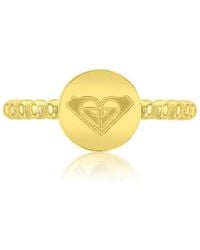 Roxy - Waterproof Yellow Triangular Heart Beads Ring - Lyst