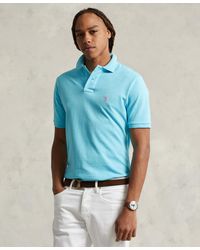 Polo Ralph Lauren - Custom Slim Fit Mesh Polo - Lyst