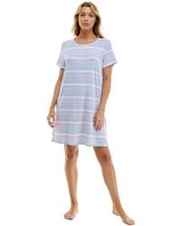 Roudelain - Printed Short-sleeve Sleepshirt - Lyst