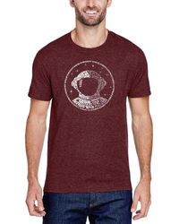 LA Pop Art - Premium Blend Word Art I Need My Space Astronaut T-shirt - Lyst