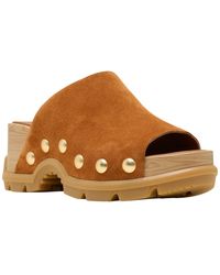 Sorel - Roam'n Round Toe Slides - Lyst