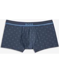 BOSS - Boss By Printed Logo Trunks - Lyst