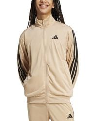adidas - 3 Stripes Tricot Regular Track Top - Lyst