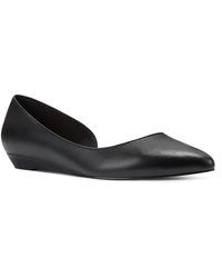 Nine West - Saige D'orsay Pointy Toe Slip-on Flats - Lyst