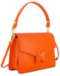 Mac Duggal - Classic Leather Medium Size Shoulder Bag - Lyst