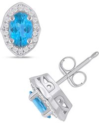 Macy's - Gemstone And Diamond ((1/5 Ct. T.w. - Lyst