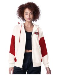Starter - White San Francisco 49ers Scrimmage Full-zip Hoodie - Lyst