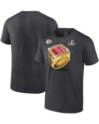 Fanatics - Kansas City Chiefs Super Bowl Lviii Champions Ring Season T-shirt - Lyst