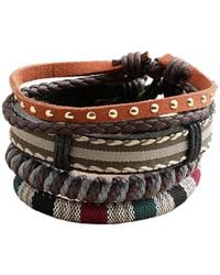 SOH - Studded Multi-layer Bracelet - Lyst