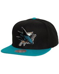 Mitchell & Ness - San Jose Sharks Core Team Ground 2.0 Snapback Hat - Lyst