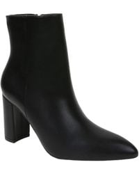 BERNESS - Sara Block Heel Ankle Boots - Lyst