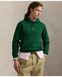 Polo Ralph Lauren - Logo Double-knit Hoodie - Lyst