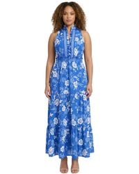 maxi dress off shoulder with thigh split Plus Off Shoulder Sweetheart Neck Split Thigh Sequin Party Dress Blue / 4XL