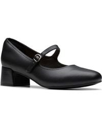 Clarks - Iridessa Rae Square Toe Pumps - Lyst