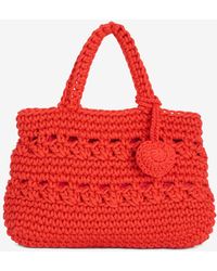 On 34th - Crochet Medium Tote Bag - Lyst