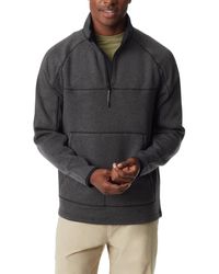 BASS OUTDOOR - Quarter-zip Long Sleeve Pullover Sweater - Lyst