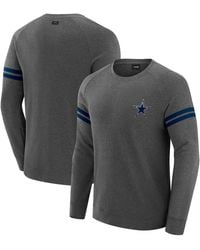 J. Palmer - Dallas Cowboys Players Lounge Raglan Tri-blend Sweatshirt - Lyst