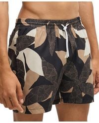 BOSS - Boss By Printed Quick-drying Swim Shorts - Lyst