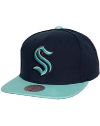 Mitchell & Ness - Seattle Kraken Core Team Ground 2.0 Snapback Hat - Lyst