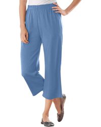 Woman Within - Within 7-day Knit Capri - Lyst
