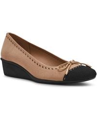 Anne Klein - Wesson Slip-on Wedge Flats - Lyst