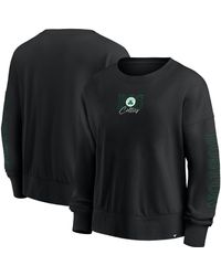 Fanatics - Boston Celtics Oversized Game Day Pullover Sweatshirt - Lyst