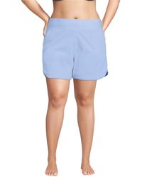 Lands' End - Plus Size 5" Board Shorts - Lyst
