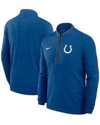 Nike - Indianapolis Colts Lightweight Victory Dri-fit Half-zip Pullover Hoodie - Lyst