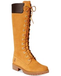 timberland high leg boots