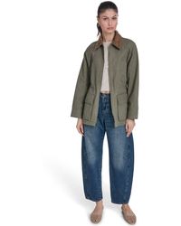 Levi's - Cinch Waist Cotton Barn Jacket - Lyst