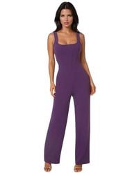 Bebe - Corset Jumpsuit - Lyst