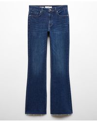 Mango - Medium-rise Flared Jeans - Lyst