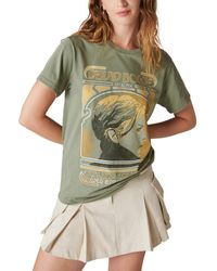 Lucky Brand - Bowie Concert Graphic-print T-shirt - Lyst