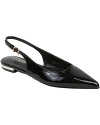 BERNESS - Fabia Patent Slingback Flats - Lyst