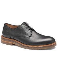 Johnston & Murphy - Calder Plain Round Toe Edge Detailing Shoes - Lyst