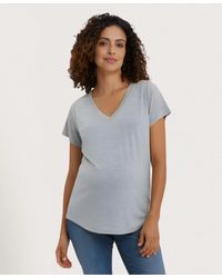 Nom Maternity - Maternity The Nursing Tee - Lyst