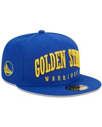 KTZ - Golden State Warriors Big Arch Text 59fifty Fitted Hat - Lyst