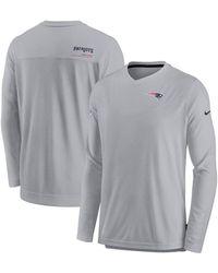 Nike - Gray Indianapolis Colts 2022 Sideline Coach Chevron Lock Up Performance Long Sleeve V-neck T-shirt - Lyst