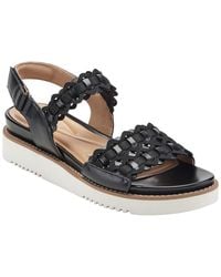 Easy Spirit - Warna Woven Flat Slingback Sandals - Lyst