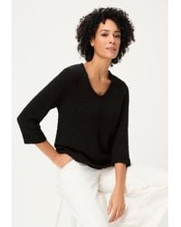 Olsen - Solid Sweater - Lyst