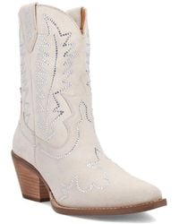 Dingo - Tiny Pony Suede Leather Bootie - Lyst
