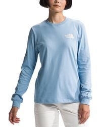 The North Face - Long-sleeve Graphic T-shirt - Lyst