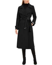 calvin klein toggle wrap coat