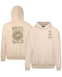 Levelwear - Â Minnesota Wild Contact Stamp Pullover Hoodie - Lyst