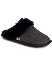 Muk Luks - Angled Sparkle Scuff Slipper - Lyst