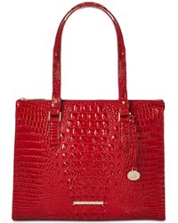 Brahmin - Anywhere Melbourne Embossed Leather Tote - Lyst