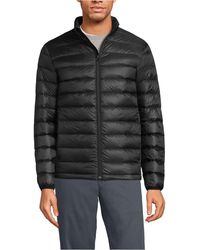 Lands' End - Tall Wanderweight Packable Down Jacket - Lyst
